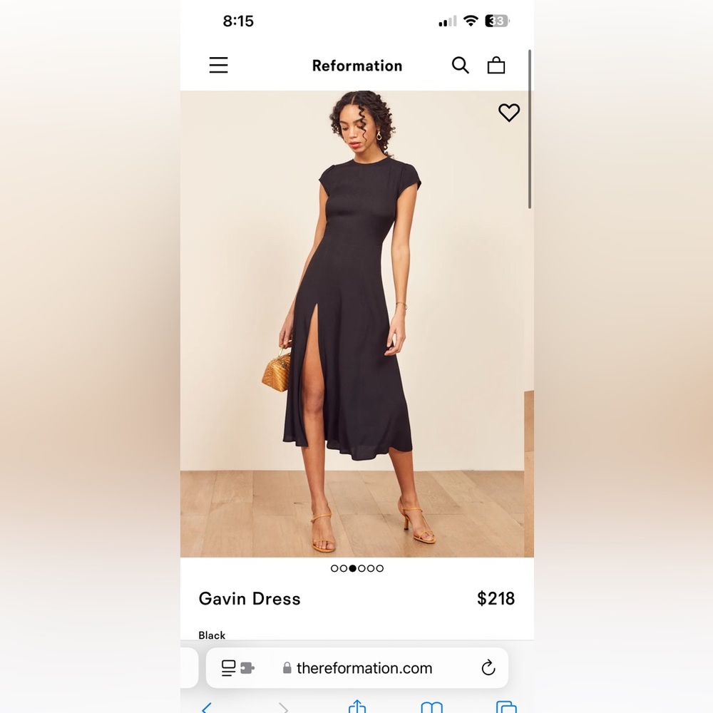 Reformation Gavin dress